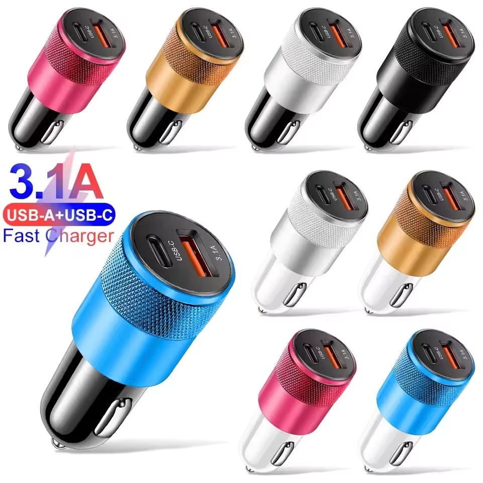 Fast Ev Charger - 66W USB Car Charger Type C