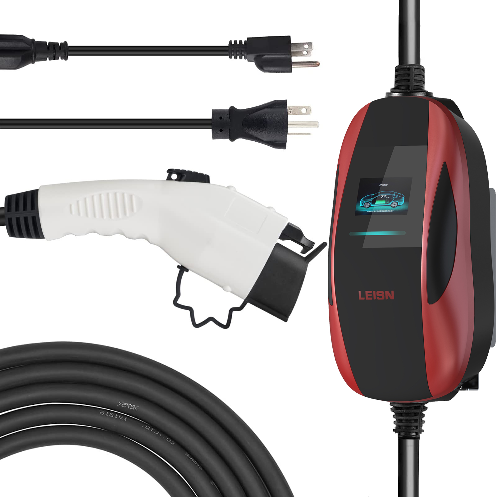 22KW 32A Portable Electric Car - Portable Ev Charger ulasan dan harga