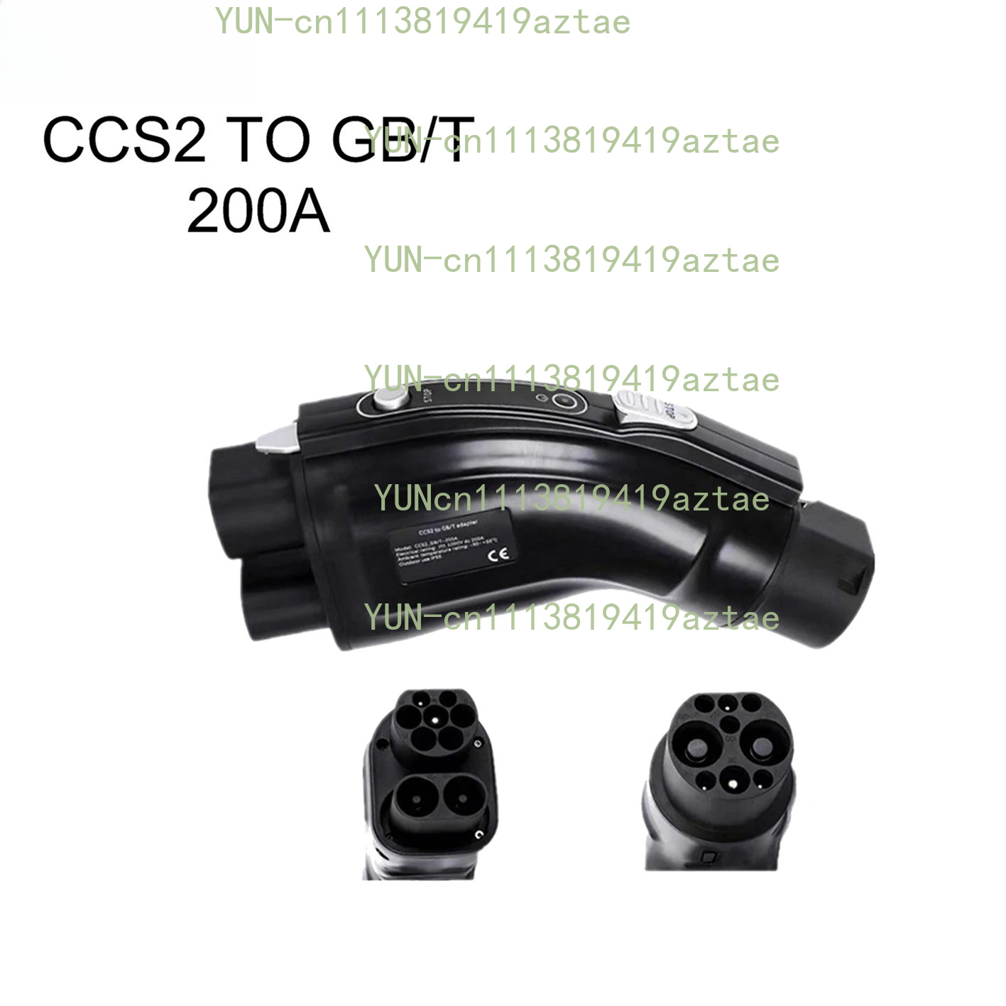 200A CCS1 CCS2 to GB/T DC Fast - Gb/T To Ccs2 200A Fast Charging Adapter ulasan dan harga