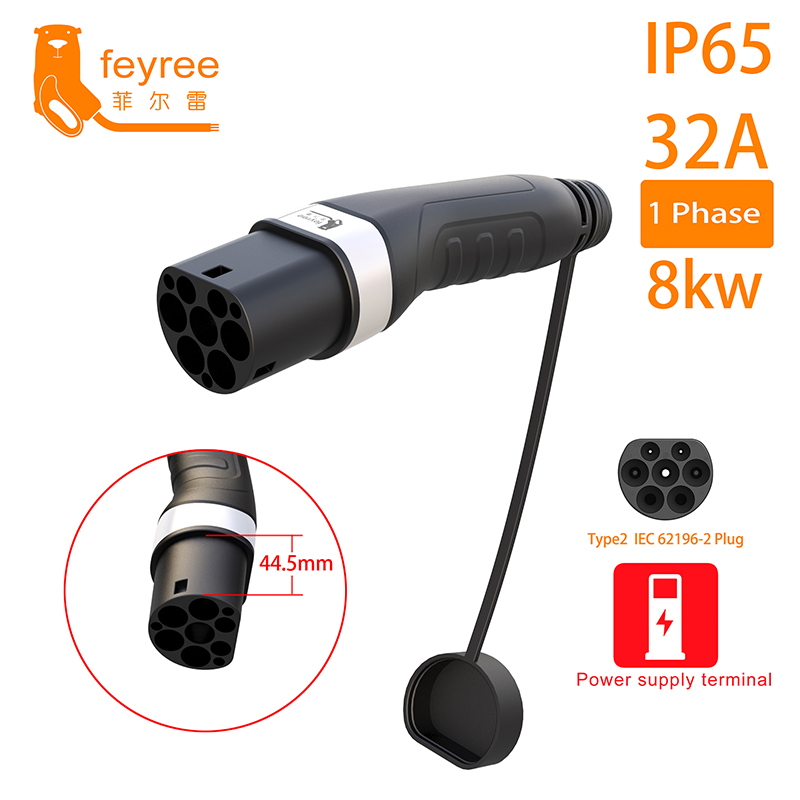 feyree Type2 Male Plug EV Char - Ev Charger Adapter ulasan dan harga
