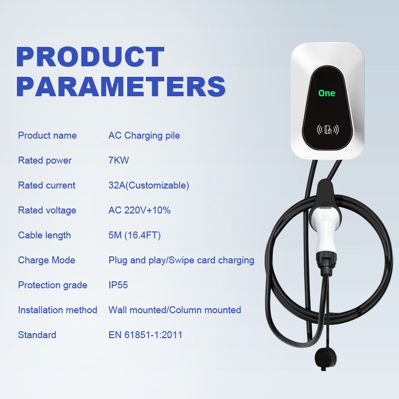European-standard 7kW Type 2 E - Type 2 Charger ulasan dan harga