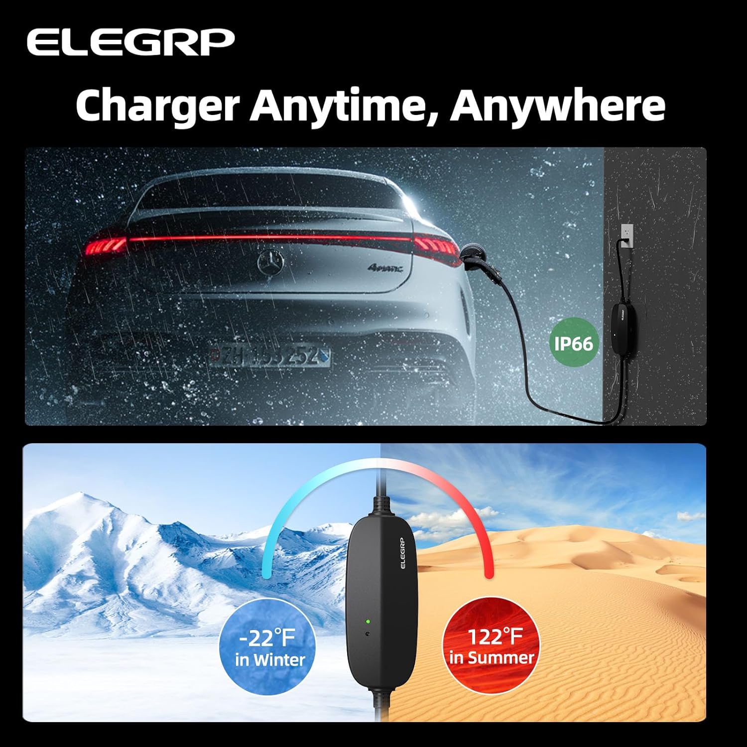 ELEGRP J1772 Ac Fast EV Car Ch - Type 2 Charger ulasan dan harga