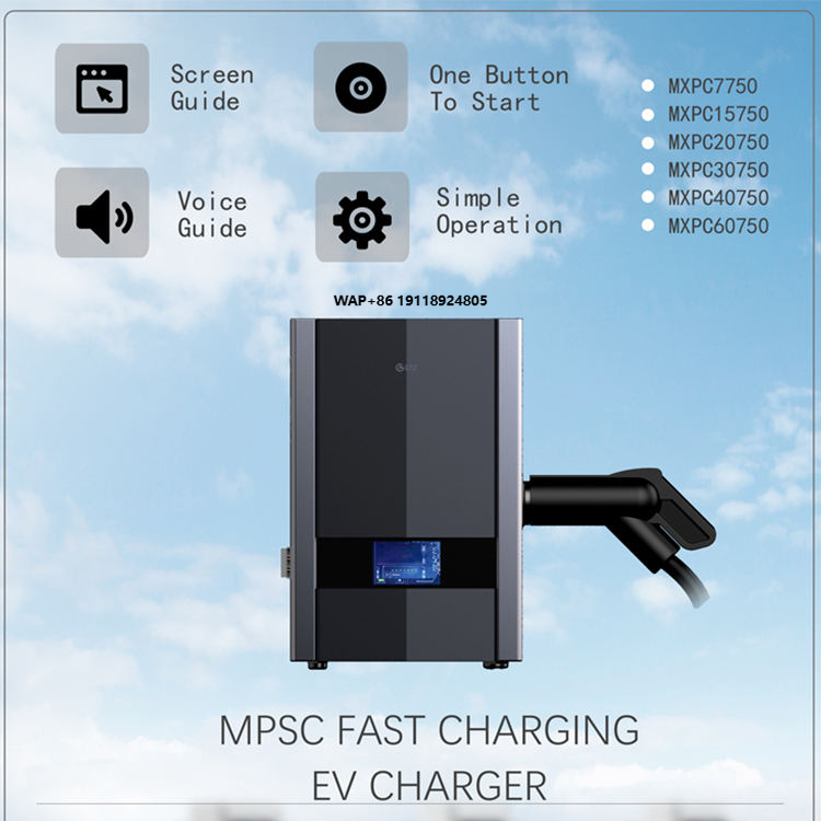 New 3 Phase 64A 40KW Smart DC  - Ev Charger ulasan dan harga