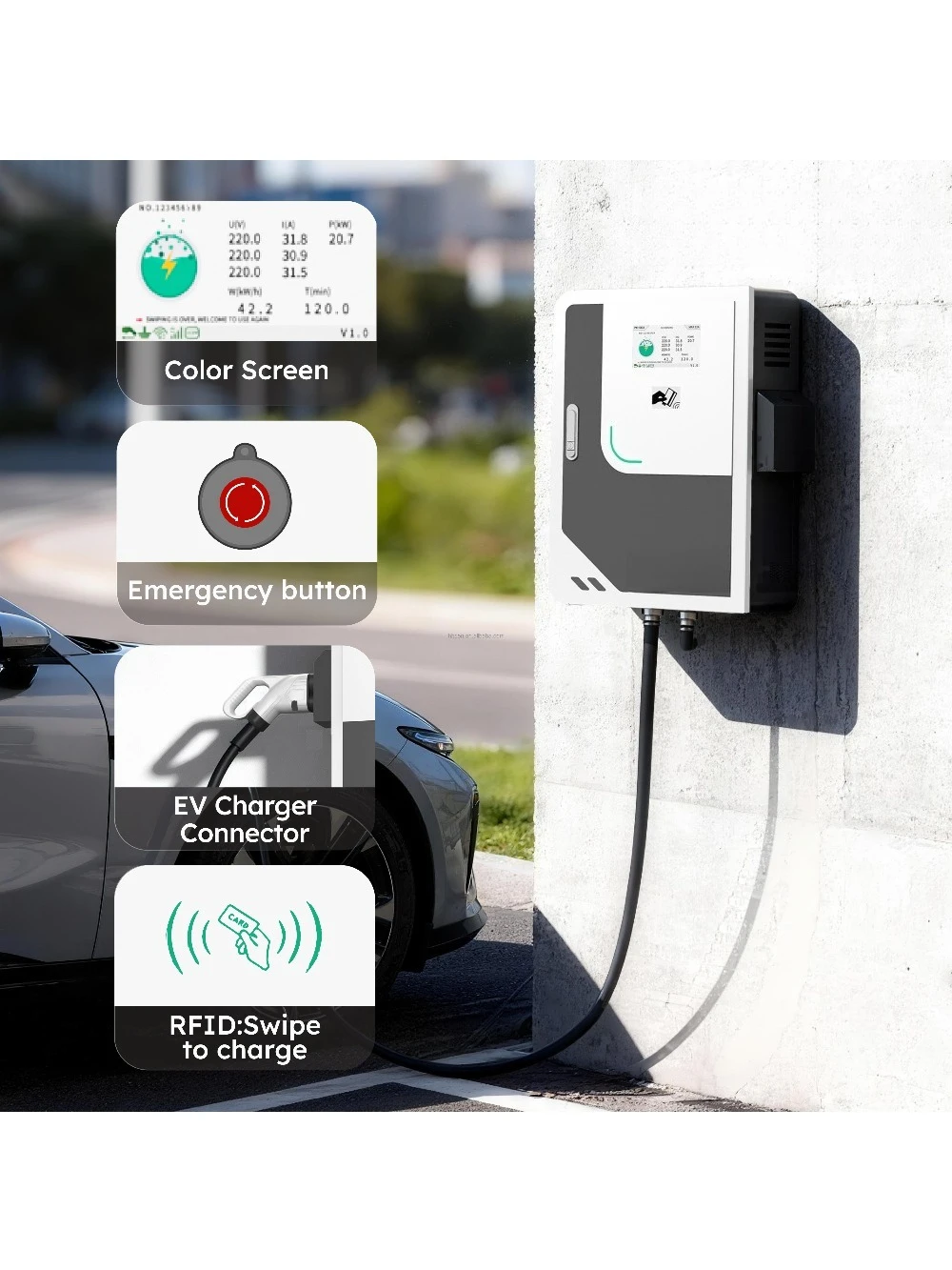 High Performance Evse 30kw 40k - Ev Charging Pile ulasan dan harga