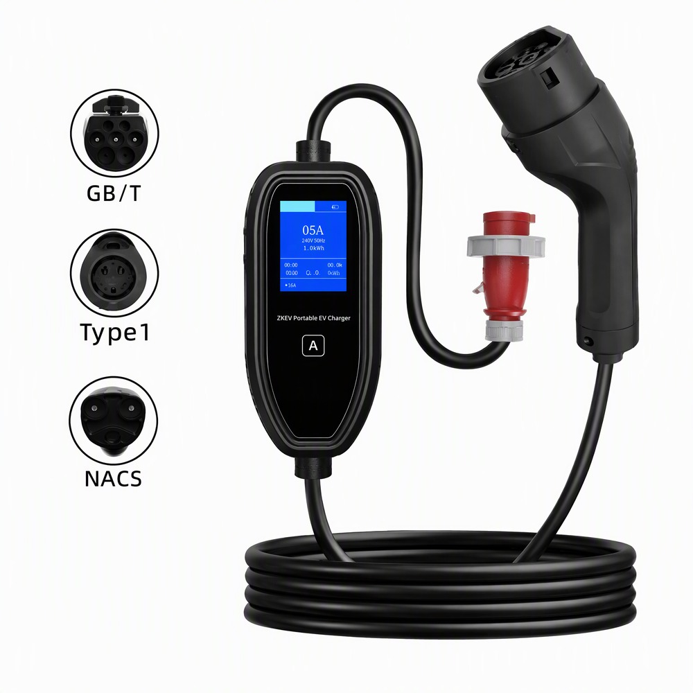 Portable EV Charger 22kW EV Ch - Home Ev Charger ulasan dan harga