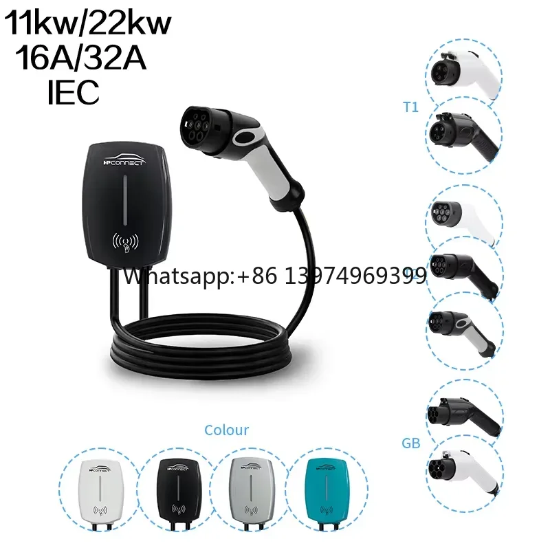 11kw 22kw 16A 32A IEC Wallbox  - Wallbox Ev ulasan dan harga