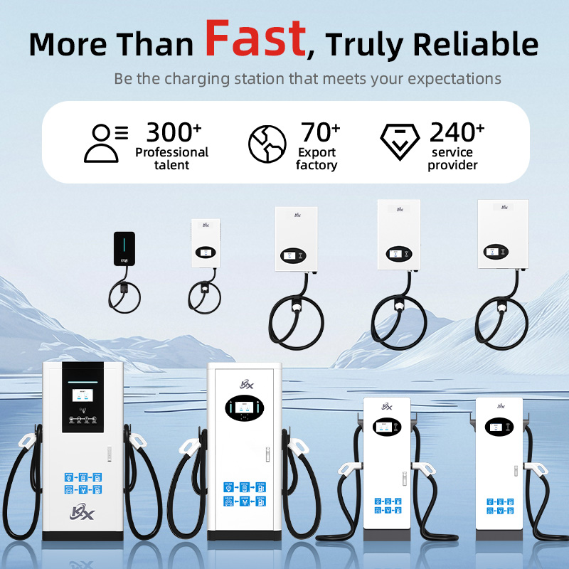 14kW Dual Wall-Mounted EV Char - Type 2 Charger ulasan dan harga